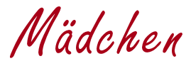 Mädchennamen